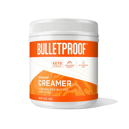 Bulletproof Original Creamer, 14.8 Ounces, Keto Coffee Creamer with MCT Oil and Grass-Fed Butter, Supports Brain Function