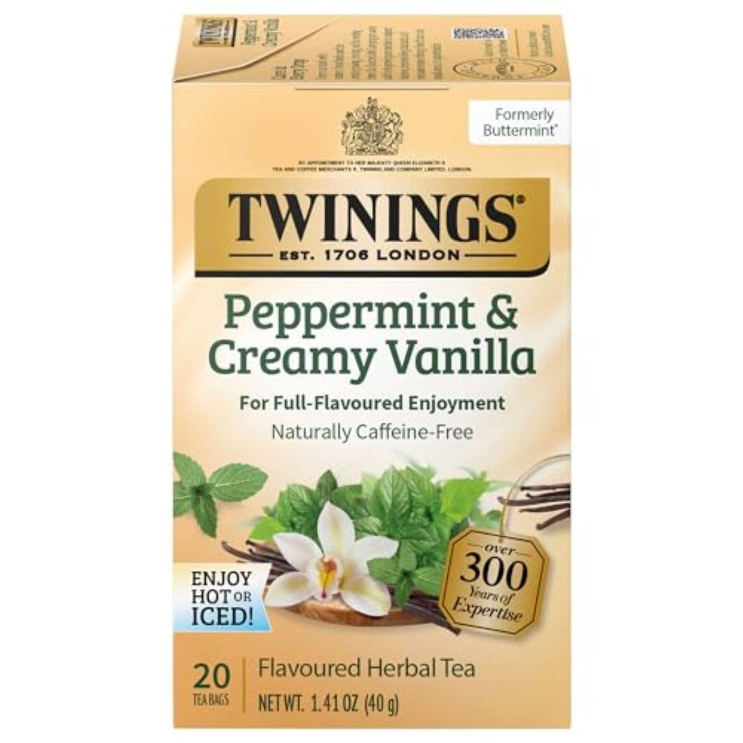 Twinings English Breakfast Black Tea, 100 Individually Wrapped Tea Bags, Smooth, Flavourful, Robust, Caffeinated, Enjoy Hot or Iced