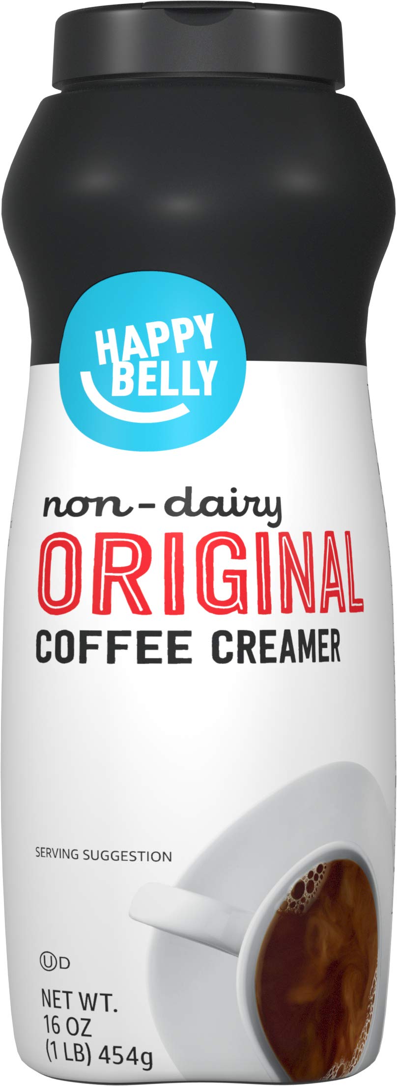 Amazon Brand - Happy Belly Powdered Non Dairy Original Coffee Creamer, 1 pound (Pack of 1)