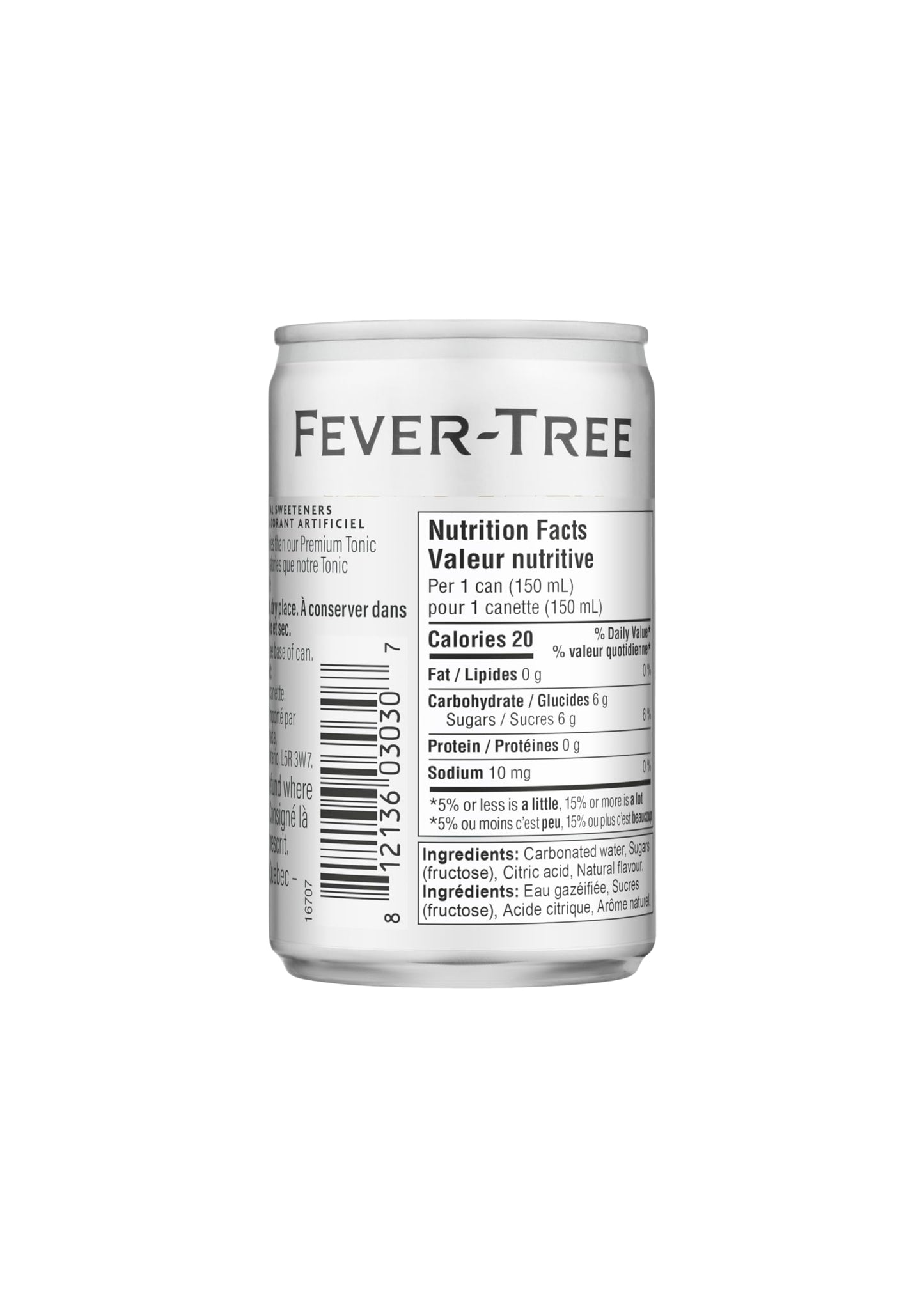 Fever-Tree Light Tonic Water Cans, 5.07 Fl Oz (Pack of 24), Lower in Calories, No Artificial Sweeteners, Flavorings or Preservatives (Packaging may vary)