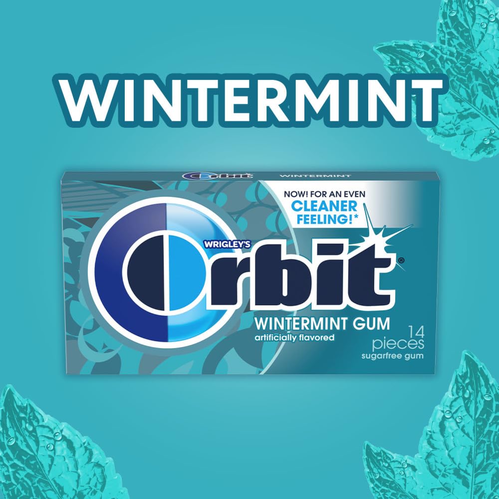 ORBIT Sweet Mint Sugar Free Chewing Gum