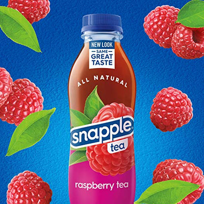 Snapple Zero Sugar Peach Tea, 16 fl oz recycled plastic bottle (Pack of 12)