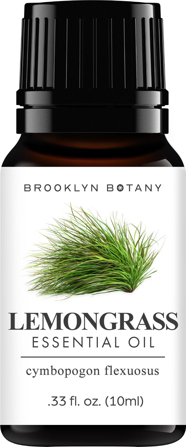 Brooklyn Botany Basil Essential Oil - 100% Pure and Natural - Premium Grade Essential Oil - for Aromatherapy and Diffuser - 0.33 Fl Oz