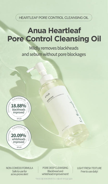 Anua Heartleaf Pore Control Cleansing Oil