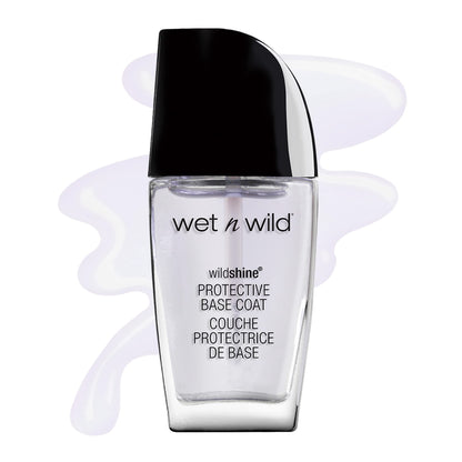 wet n wild Wild Shine Nail Polish, Teal Blue Be More Pacific, Nail Color