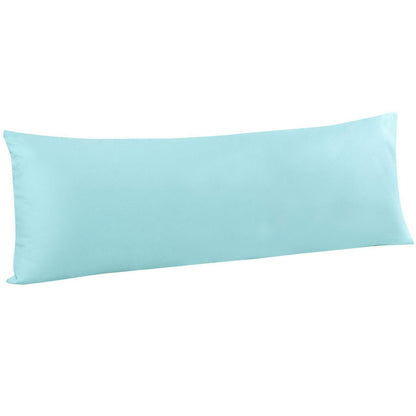 FLXXIE Microfiber Pillow Cases Standard Size, Soft Pillowcases with Envelope Closure, Wrinkle, Stain Resistant Pillow Covers, 20x26, Aqua