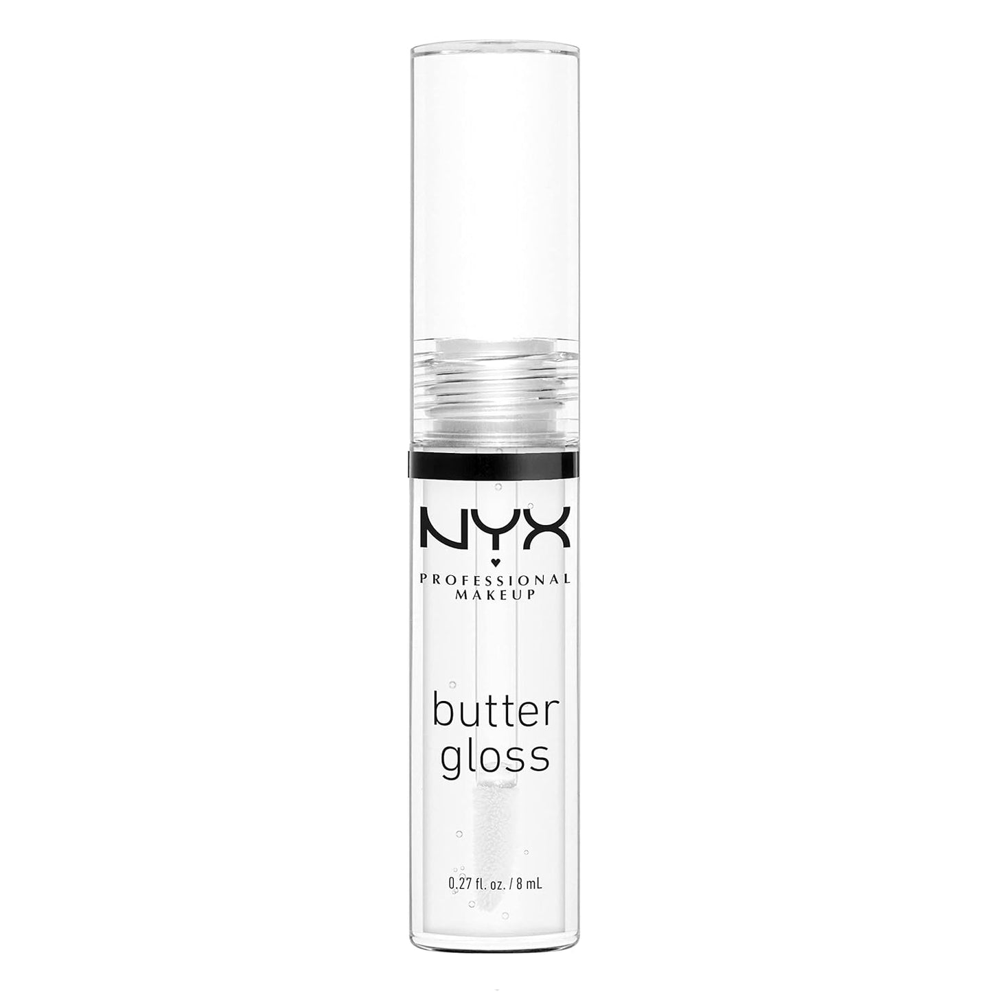 NYX PROFESSIONAL MAKEUP Butter Gloss, Non-Sticky Lip Gloss - Sugar Glass (Clear)