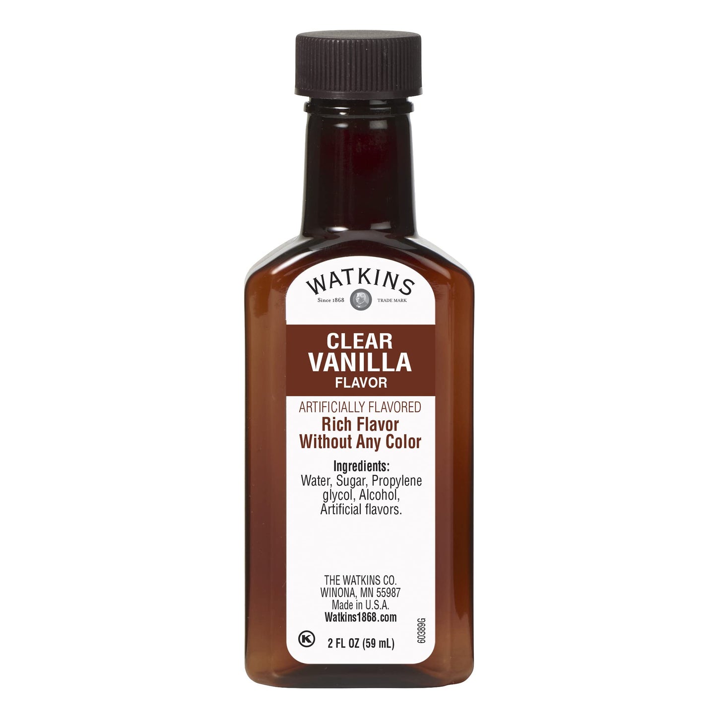 Watkins All Natural Original Gourmet Baking Vanilla, with Pure Vanilla Extract, 11 Fl Oz (Pack of 1) - Packaging May Vary