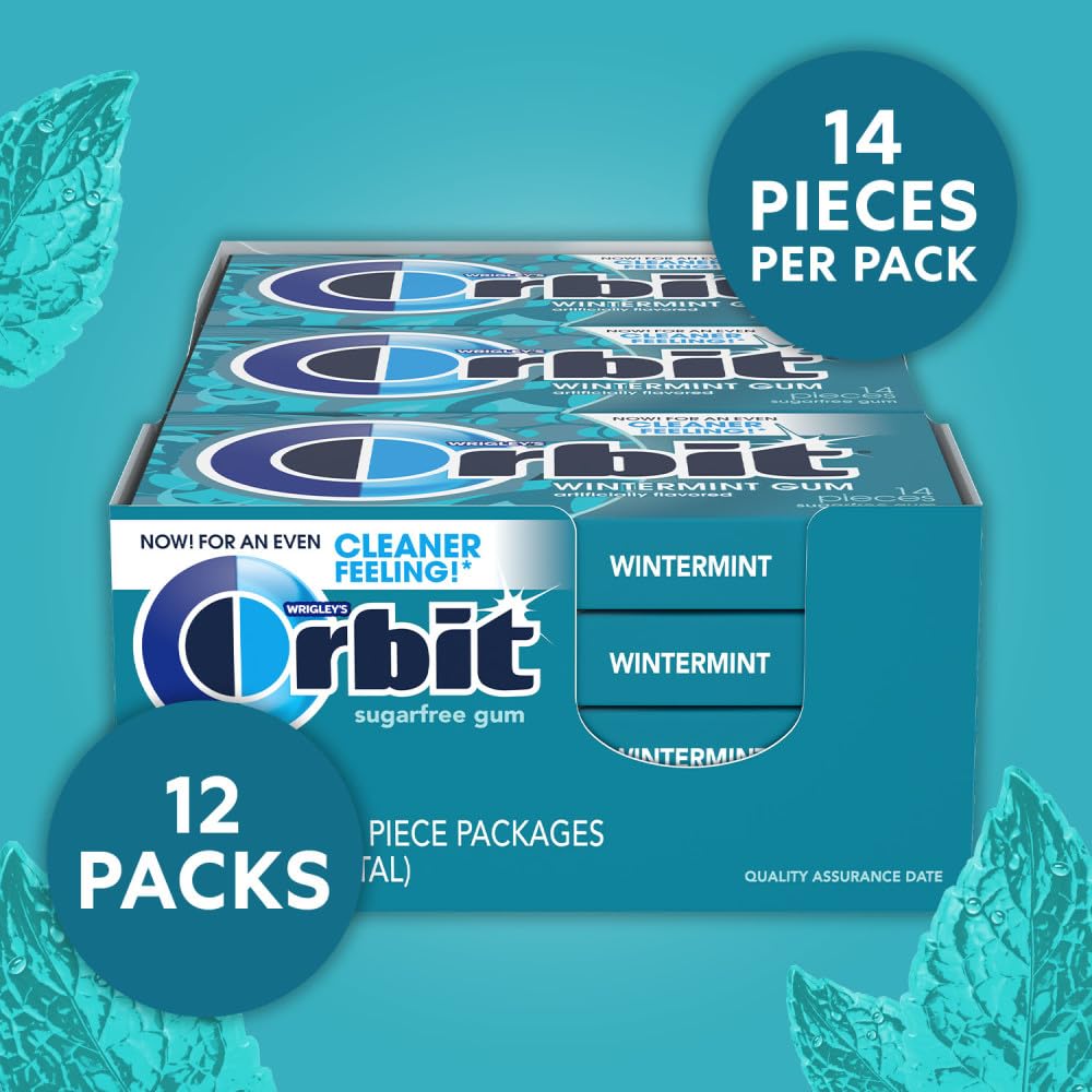 ORBIT Sweet Mint Sugar Free Chewing Gum