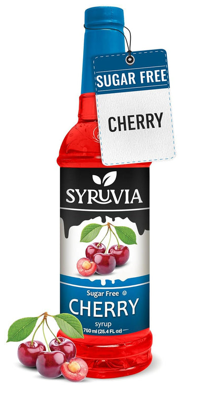 Syruvia Sugar-Free Lavender Syrup (25.4 fl oz) - Delicate Floral Bliss with Zero Added Sugar – Kosher, Gluten-Free, Perfect for Enhancing Beverages, Desserts, and Culinary Creations