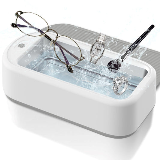 Ultrasonic Jewelry Cleaner, 40W 22oz (640ml) 48KHz Portable Professional Ultrasonic Cleaner for Eyeglass, Watches, Dentures, Ring, Blade Razor