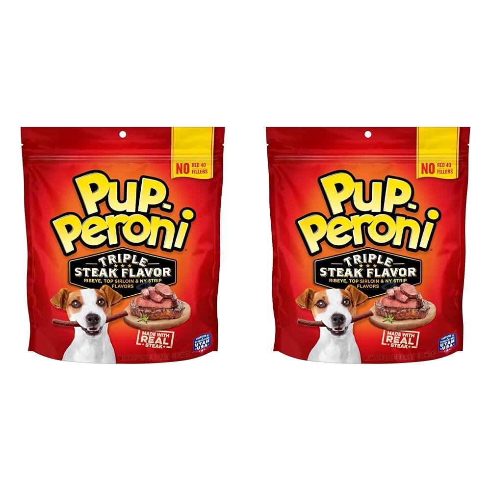 Pup-Peroni Dog Treats, Original Beef Flavor, 22.5 Ounce, Made with Real Beef