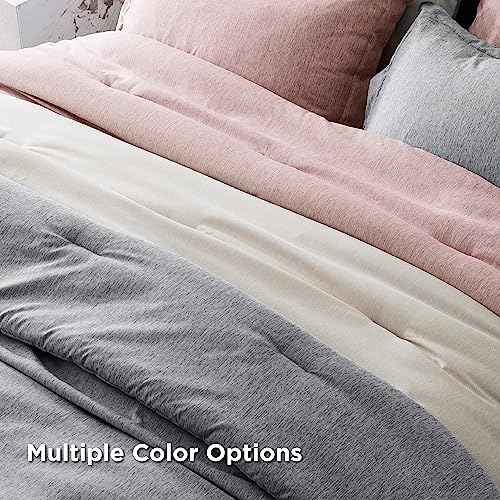 Bedsure Twin/Twin XL Comforter Set Dorm Bedding - Dark Grey Twin Bedding Set for College, Soft Cationic Dyed Bed Set for All Seasons, 2 Pieces, 1 Comforter (68"x88") and 1 Pillow Sham (20"x26"+2")