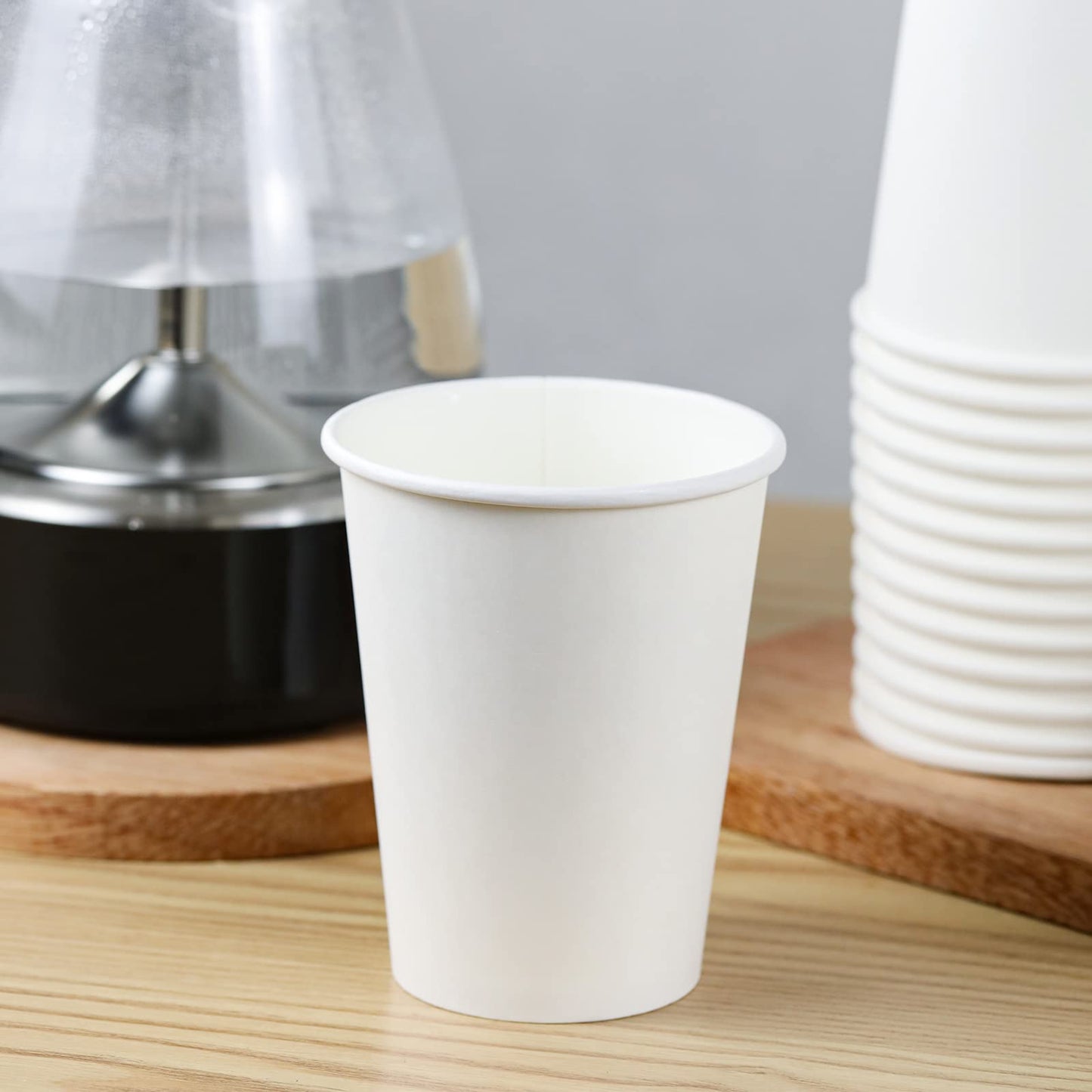 [100 Pack] 3 oz Bathroom Paper Cups, Disposable Paper Cups, Mouthwash Cups, Paper Coffee Cups, Ideal for Bathroom