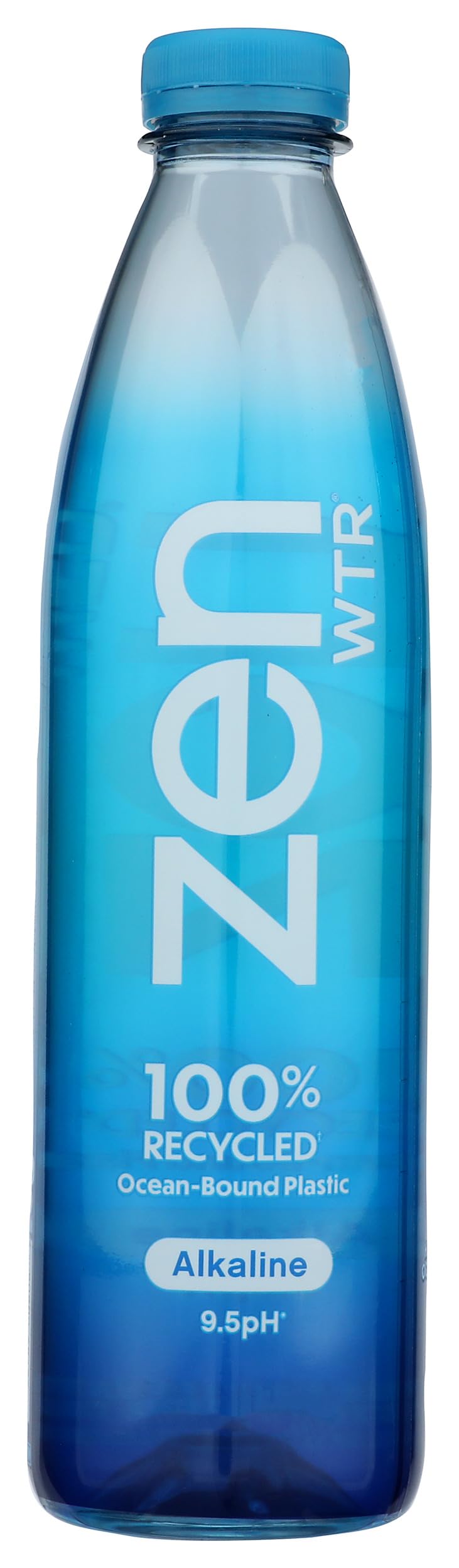 ZenWTR Ultra-Pure, Vapor Distilled Water, 16.9 Oz (Pack of 12) Bottled Water, 9.5 pH Alkaline Water with Electrolytes for a Crisp, Refreshing Taste