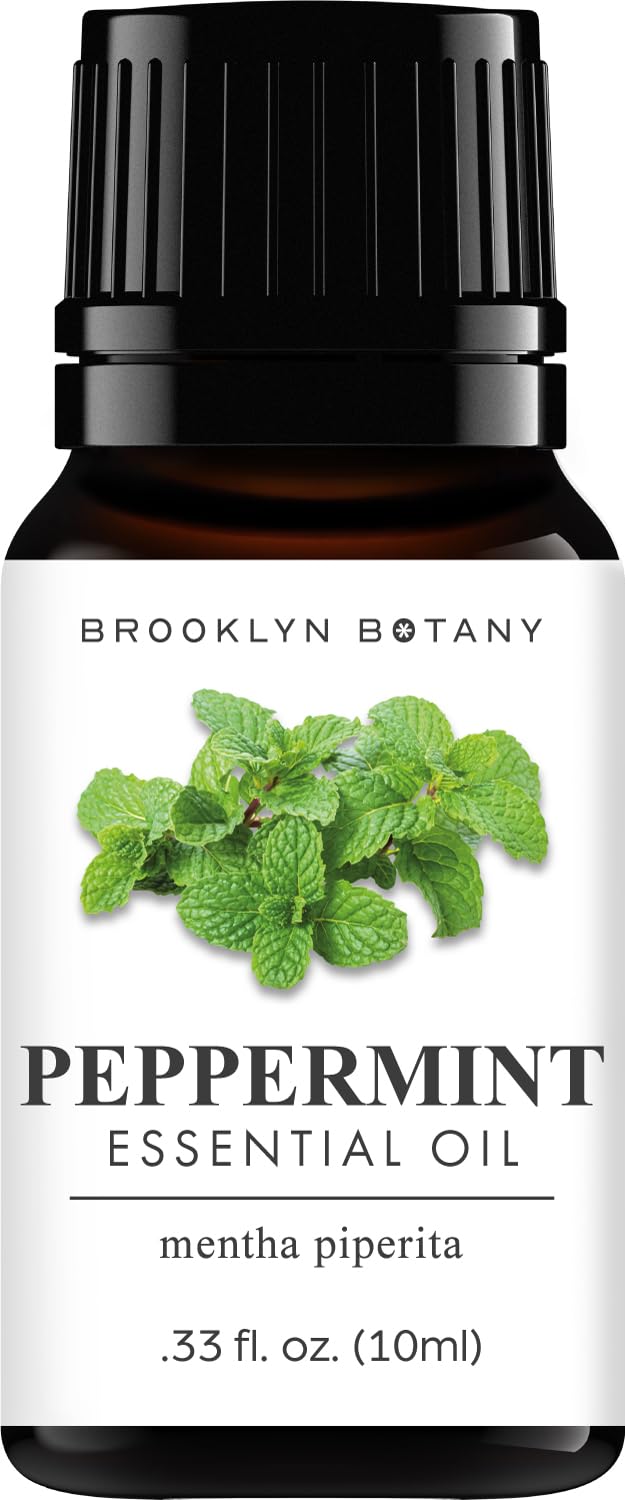 Brooklyn Botany Basil Essential Oil - 100% Pure and Natural - Premium Grade Essential Oil - for Aromatherapy and Diffuser - 0.33 Fl Oz