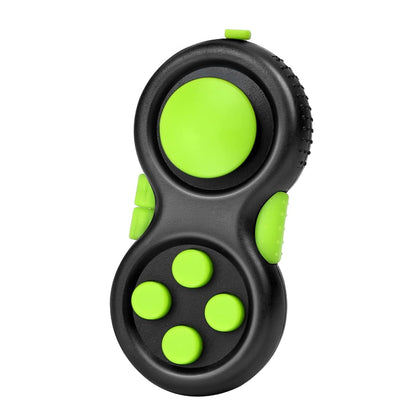 WTYCD Original Fidget Toy Game, Rubberized classical Controller Fidget Concentration Toy with 8-Fidget Functions and Lanyard - Excellent for Relieving Stress and Anxiety