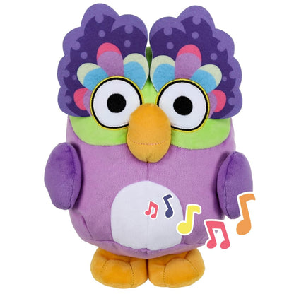 Bluey - 12" Talking Bingo Plush - Interactive - Sing Along with Bingo, 9 Different Phrases, Multicolor, 17137