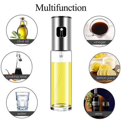 Oil Sprayer for Cooking Olive Oil Sprayer Mister for Air Fryer Vegetable Vinegar Oil Portable Mini Kitchen Gadgets for Baking,Salad,Grilling,BBQ,Roasting (1)