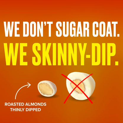 SkinnyDipped Snack Attack Minis Almond Variety Pack, Healthy Snack, Plant Protein, Gluten Free, 0.46 oz Mini Bags, Pack of 25