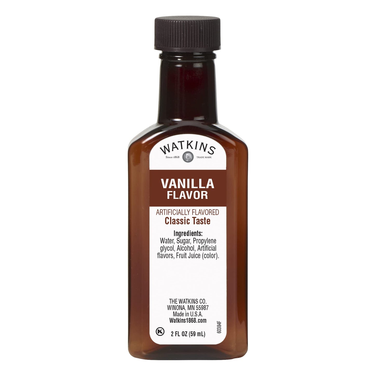 Watkins All Natural Original Gourmet Baking Vanilla, with Pure Vanilla Extract, 11 Fl Oz (Pack of 1) - Packaging May Vary