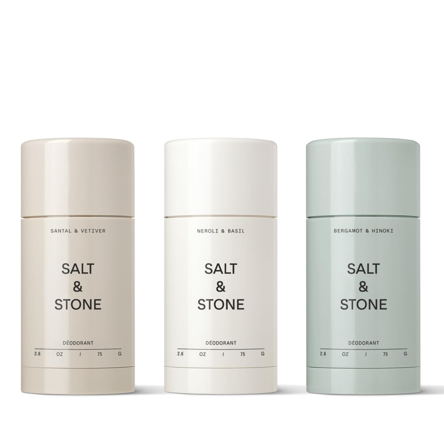 SALT & STONE Deodorant | Extra Strength Natural Deodorant for Women & Men | Aluminum Free with Seaweed Extracts, Shea Butter & Probiotics | Free From Parabens, Sulfates & Phthalates (2.6 oz)