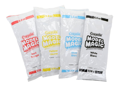 Crayola Model Magic White, Modeling Clay Alternative, Air Dry, Kids Arts & Crafts, Bulk Classroom Supplies, 2 lb. Bucket