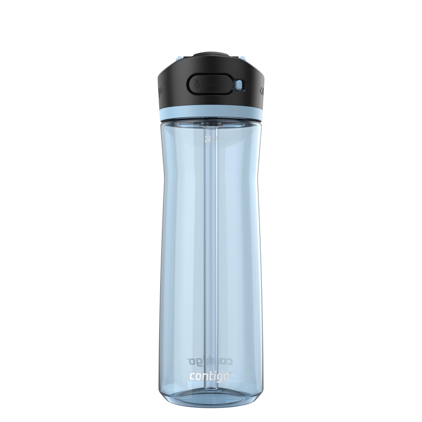 Contigo Ashland 2.0 Water Bottle with AUTOSPOUT Lid | Tritan Water Bottle, 24oz., 3 Pack, Juniper & Sake & Bubble Tea