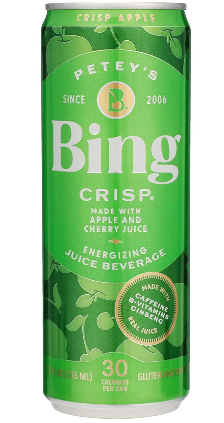 Bing Beverage Company Bing Black Cherry, 12- Fl. Oz (Pack of 24)