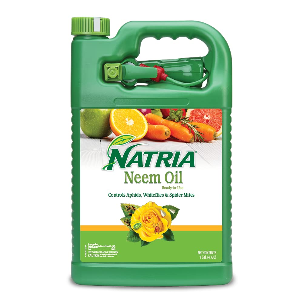 Natria 706250A Neem Oil Spray for Plants Pest Organic Disease Control, for Insects, 24-Ounce, Ready-to-Use