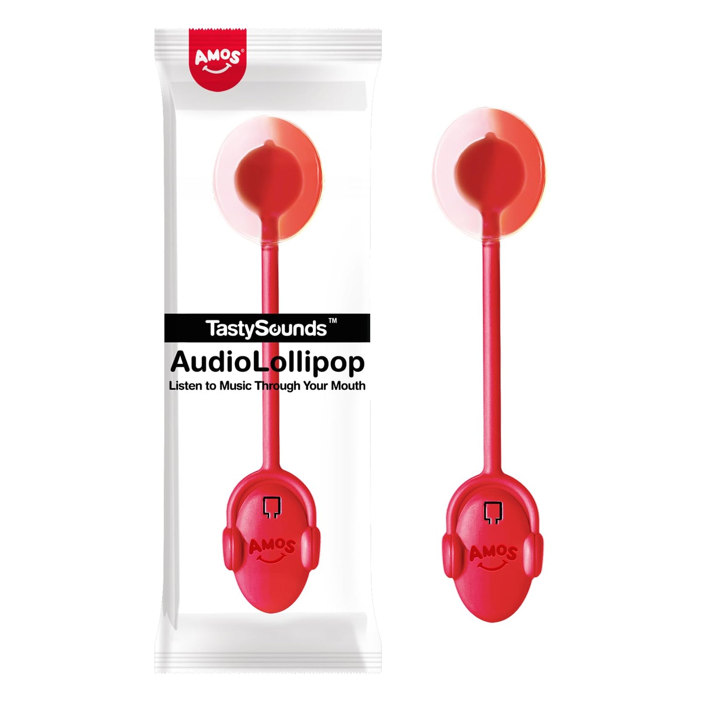 Music Lollipop Suckers,AMOS Audio Lollipop Sugar Free, Singing Lollipop Individually Wrapped, Novelty Gift for Mothers Day (Blueberry, Pack of 1)