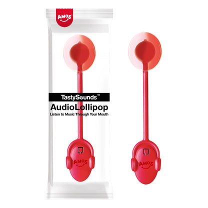 Music Lollipop Suckers,AMOS Audio Lollipop Sugar Free, Singing Lollipop Individually Wrapped, Novelty Gift for Mothers Day (Blueberry, Pack of 1)