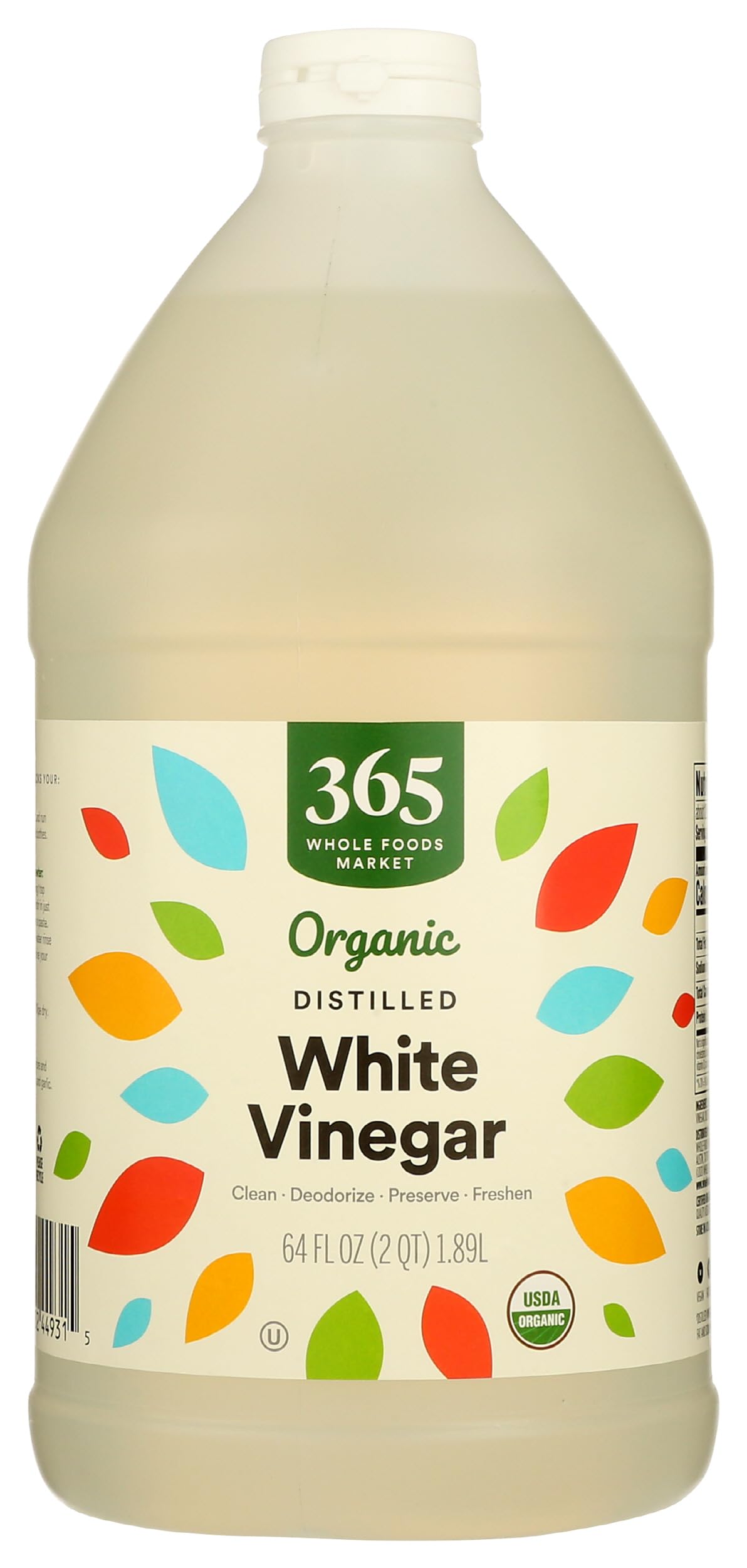 365 by Whole Foods Market, Organic White Distilled Vinegar, 32 Fl Oz