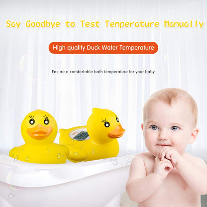 b&h Baby Thermometer, The Infant Baby Bath Floating Toy Safety Temperature Water Thermometer (Classic Duck)