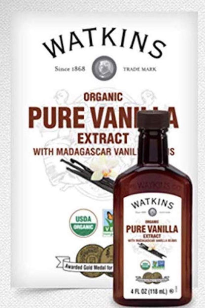 Watkins All Natural Original Gourmet Baking Vanilla, with Pure Vanilla Extract, 11 Fl Oz (Pack of 1) - Packaging May Vary