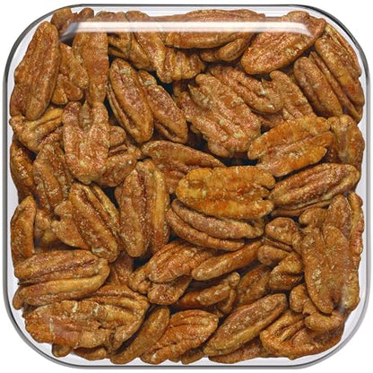 Fisher Snack Glazed Pecans, 24 Ounces, Made with Whole Mammoth Pecans, 100% Recyclable