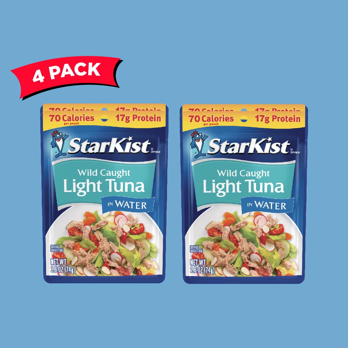 StarKist Chunk Light Tuna in Water, 2.6 Ounce (Pack of 10)