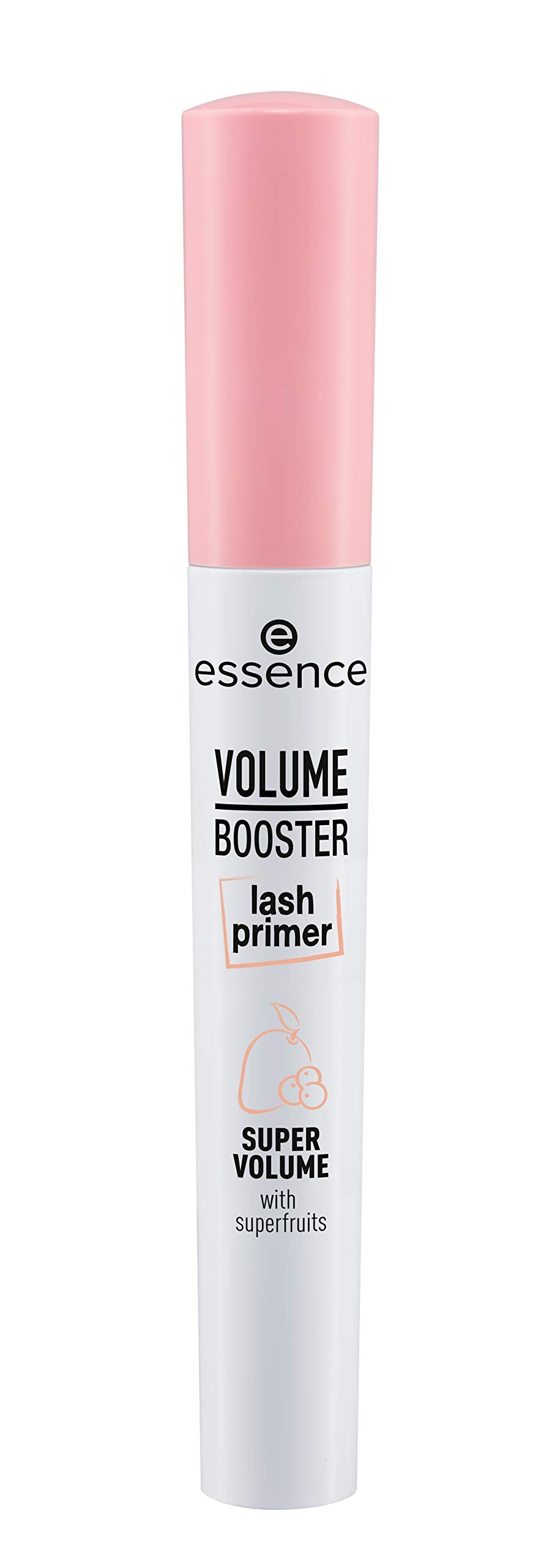 essence | Volume Booster Lash Primer Mascara | Infused with Mango Butter and Acai Oil for Nurtured Lashes | Conditioning Mascara Primer | White | Vegan | Paraben & Cruelty Free (Pack of 1)