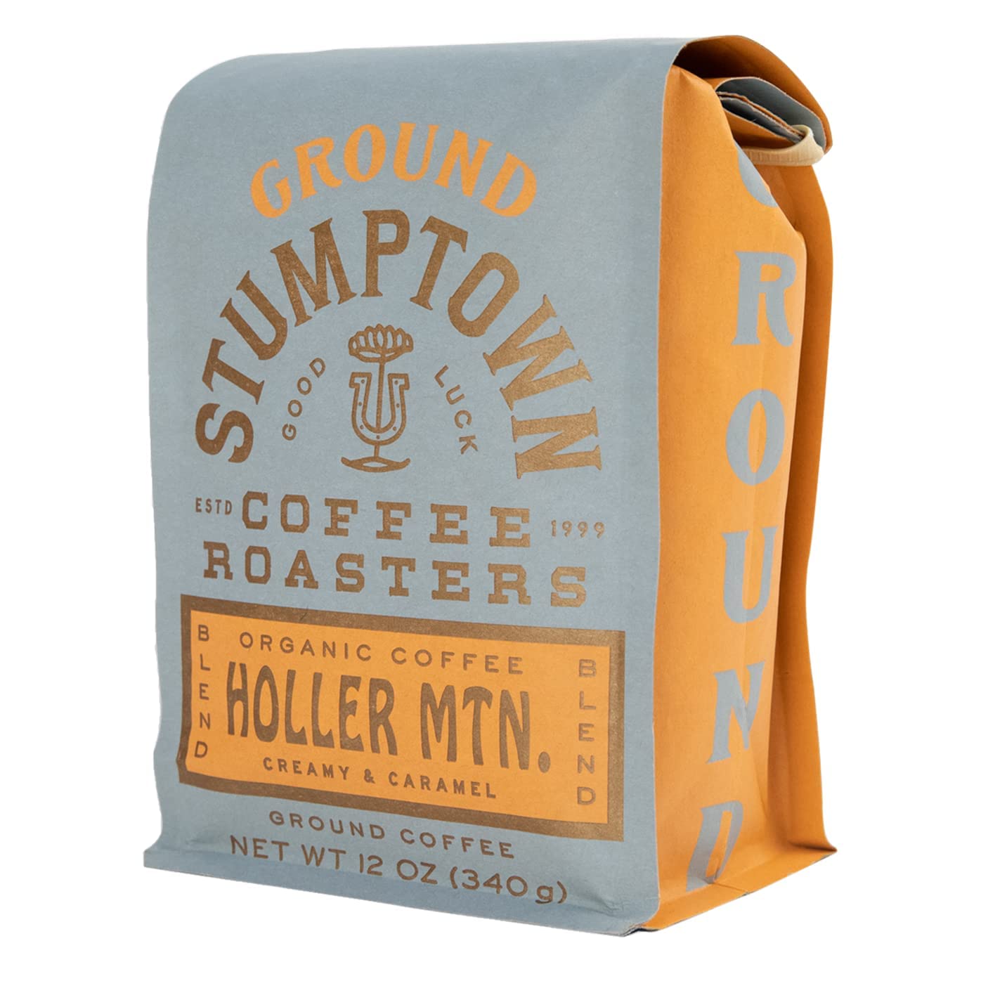 Stumptown Coffee Roasters, Organic Medium Roast Ground Coffee - Holler Mountain 12 Ounce Bag, Flavor Notes of Citrus Zest, Caramel and Hazelnut