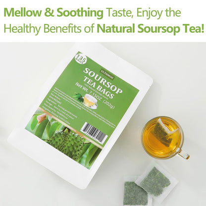 Premium 50 Mullein Leaf Tea Bags. Made with 100% Pure Mullein Leaves, for Lungs Cleanse and Respiratory Support, No Flavoring & No Additives & Caffeine Free.