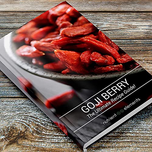 2lbs Organic Raw Dried Goji Berries - USDA Certified, Non GMO, Large Berries with Recipes E-Book - by Nutrient Elements