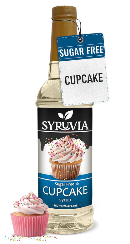 Syruvia Sugar-Free Lavender Syrup (25.4 fl oz) - Delicate Floral Bliss with Zero Added Sugar – Kosher, Gluten-Free, Perfect for Enhancing Beverages, Desserts, and Culinary Creations