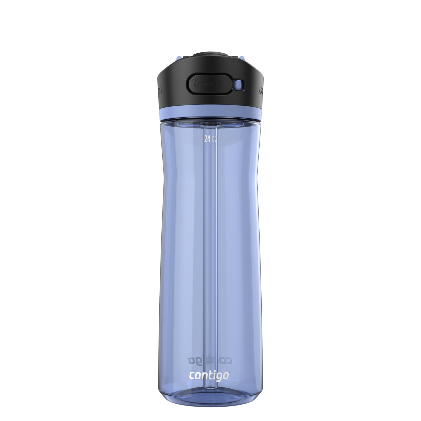 Contigo Ashland 2.0 Water Bottle with AUTOSPOUT Lid | Tritan Water Bottle, 24oz., 3 Pack, Juniper & Sake & Bubble Tea