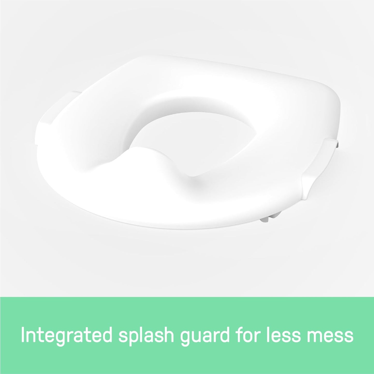 Summer Infant by Ingenuity My Size Potty Pro in White, Toddler Potty Training Toilet, Lifelike Flushing Sound, for Ages 18 Months+, Up to 50 Pounds