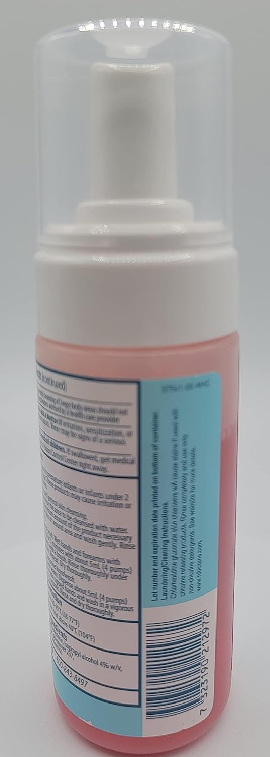 Hibiclens Antiseptic Antimicrobial Skin Cleanser 4oz Foam Pump