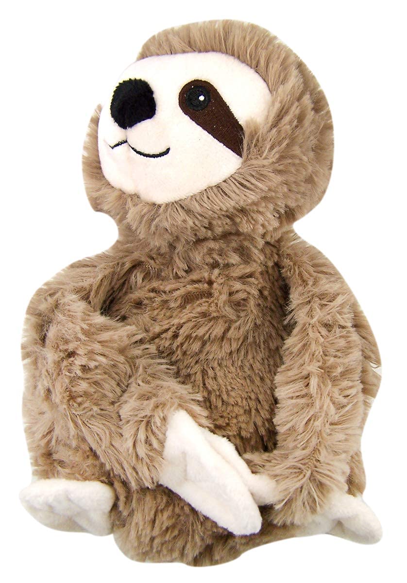 Warmies Sloth Heatable and Coolable Weighted Stuffed Animal Plush