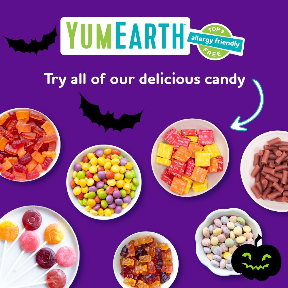 YumEarth Organic Halloween Lollipops, 40 lollipops