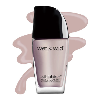 wet n wild Wild Shine Nail Polish, Teal Blue Be More Pacific, Nail Color