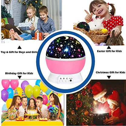 Toys for 1-10 Year Old Girls,Star Projector for Kids 2-9 Year Old Girl Gifts Toys for 3-8 Year Old Girls Christmas Gifts for 4-7 Year Old Boys Sensory Toy Birthday Gifts Stocking Stuffers for Kids