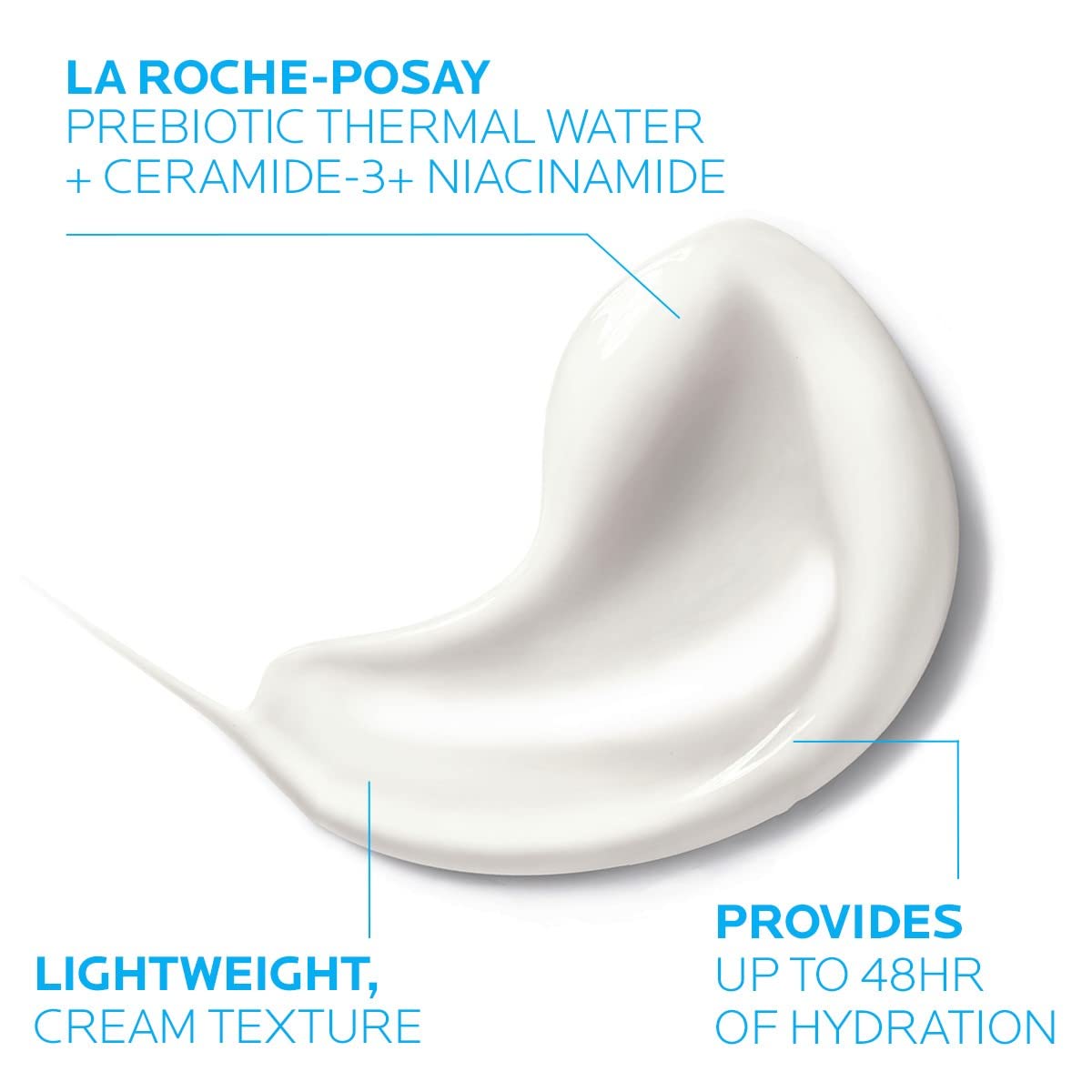 La Roche-Posay Toleriane Double Repair Face Moisturizer | Daily Moisturizer Face Cream with Ceramide and Niacinamide for All Skin Types | Oil Free | Fragrance Free